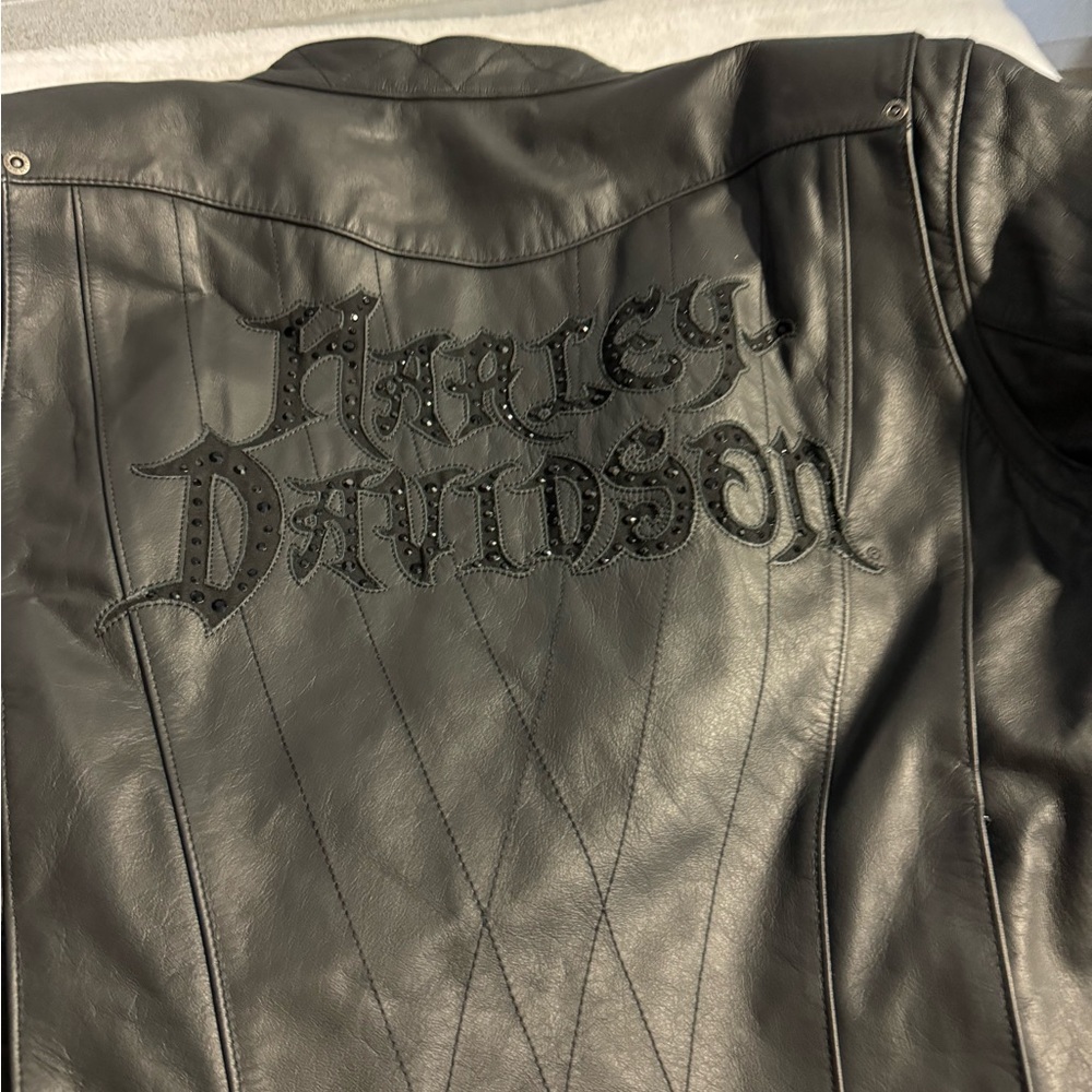 Harley Davidson Leather Jacket Woman's Size XL nwt